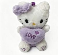 peluche  llavero KT  c/love  purpura  13cm