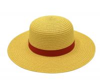 one  piece sombrero  amarillo cosplay   30cm