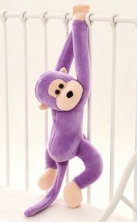 peluche  lMONA beazo largo violeta  claro  55cm